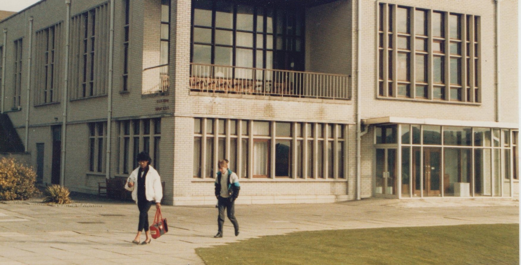 External rear of Thomas Parry Library c.1980s